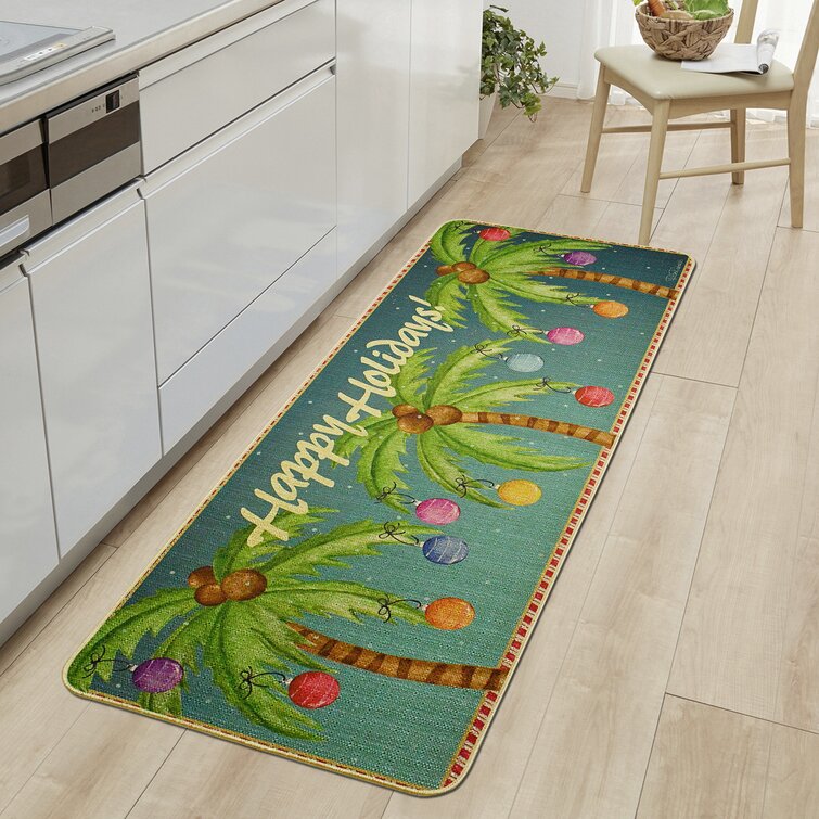 Cheery Christmas Outdoor WaterHog Door Mat