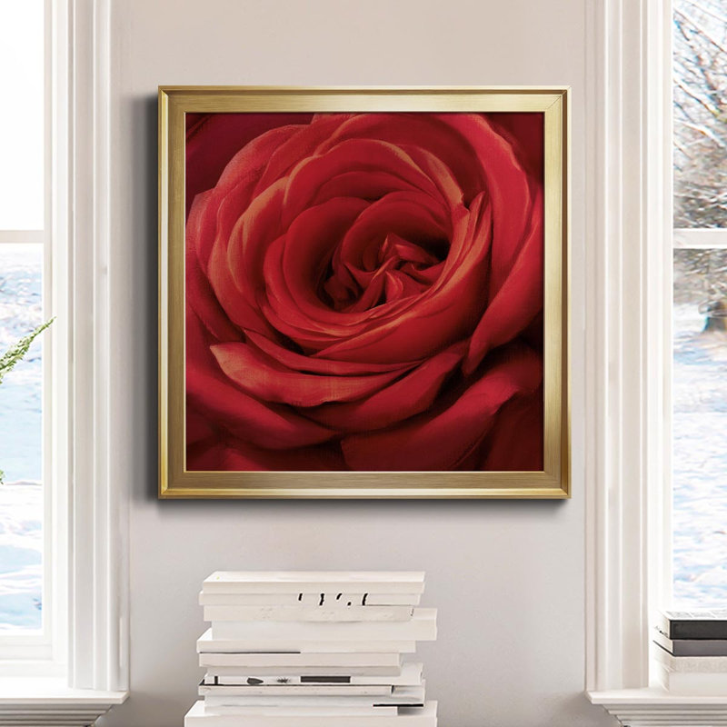 Solo Solo - photographie sur toile encadrée, Or, H 34,5 po x l 34,5 po x P 1,5 po