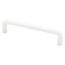 (5 Pack) 4 inch Wire Pull White