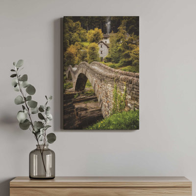 The Ancient Bridge by Martin Podt Art Print