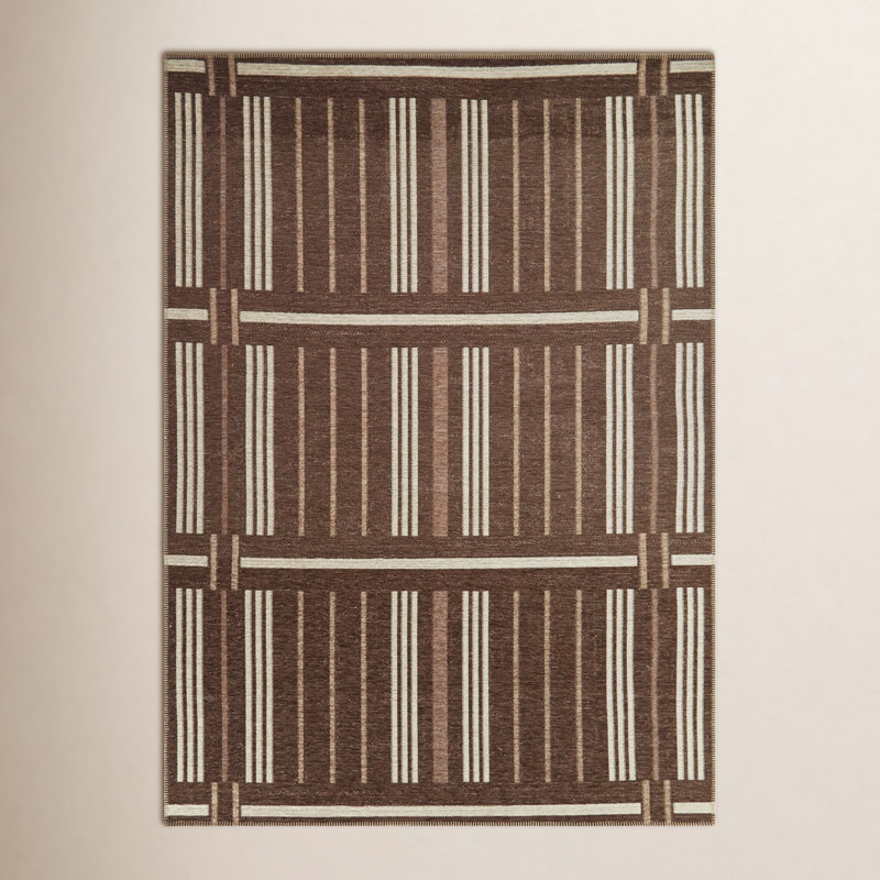 Rectangle Claudina Indoor/Outdoor Area Rug, Rectangle 5'3" x 7'
