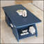 Table basse rectangulaire en bois d'ingénierie aux angles arrondis, avec étagères ouvertes et structure robuste, montage facile pour les salons modernes-858373923