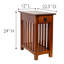 Mission Solid + Manufactured Wood Impeccable Side Table-1714202810