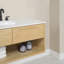 Redbridge 48'' Single Wall Mounted Bathroon Vanity with Quartz Top