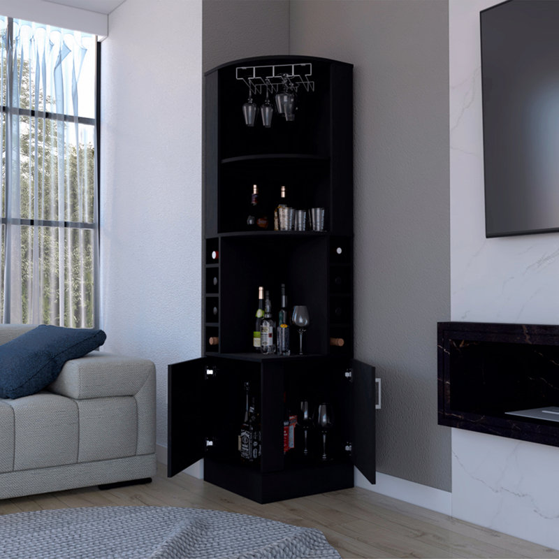Corner Bar Cabinet