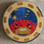 Ensemble de tables basses style Mid-Century Graffiti Art