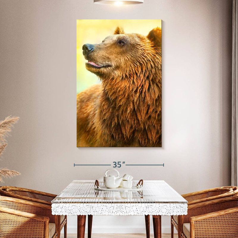 Brampt Cute Bear I, 51" H x 34" W