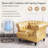 Fairport 39" W Tufted Chesterfield Chair-1712078996