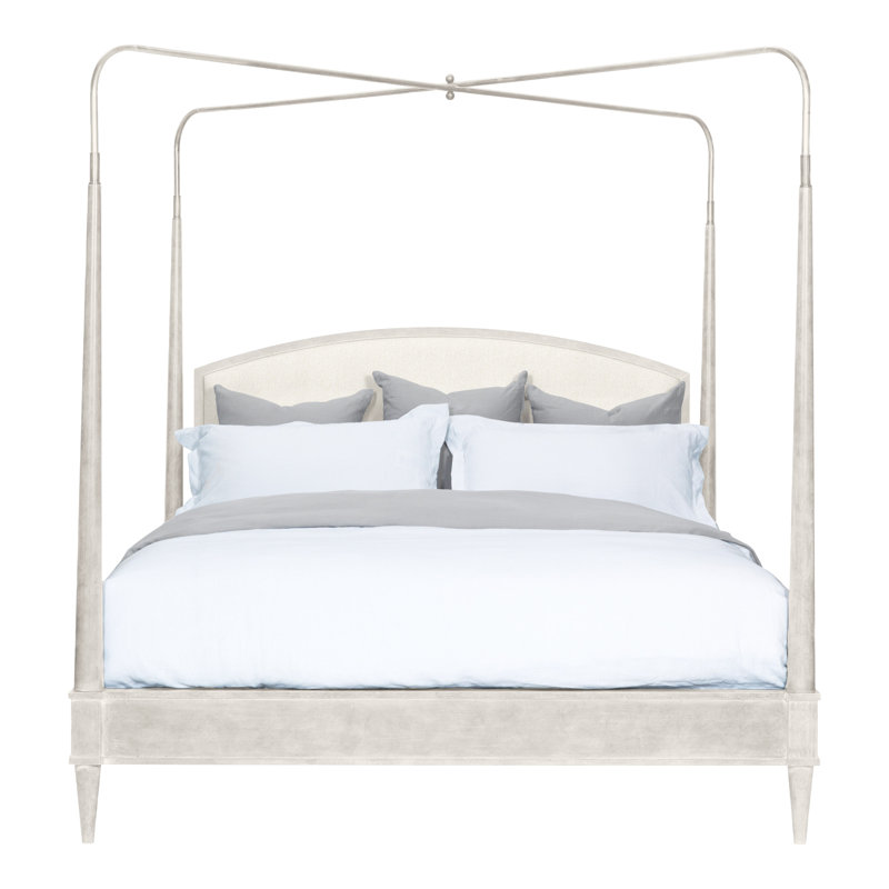 Anderkit King Bed, Kennelly Snow, Casa Blanca