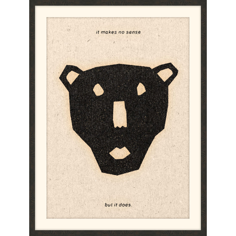 Makes No Sense 1 Print, 29" H x 22" W