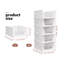 Fushiton Plastic Decorative Basket