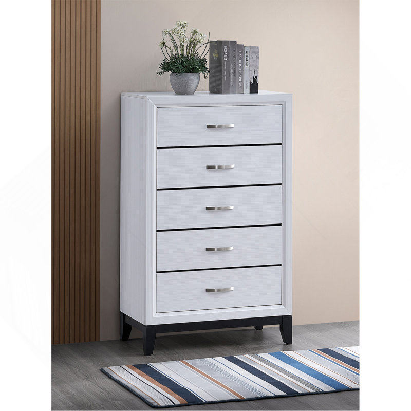 Commode Glasgow G04390-CH, blanc, Blanc
