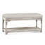 Summer Retreat Wicker Shelf Storage Bench-71425142-71425234