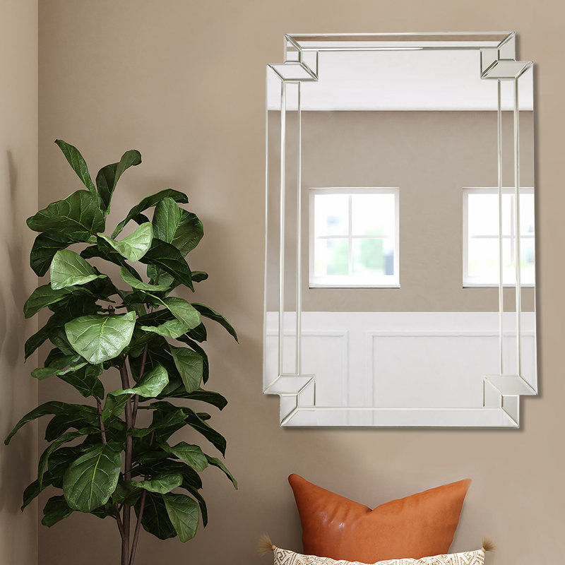 Miroir d'appoint biseauté sans cadre