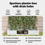 Garden Planter Plastic Resin Planters-79867540-79867543