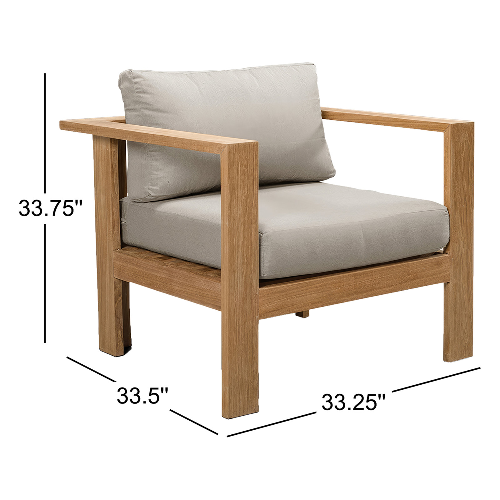 Sonoma Sunbrella® Patio Lounge Chair, Cast Silver Sunbrella®