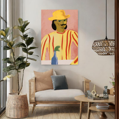 Impression d'art mural abstrait contemporain