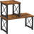Desktop Organizer Shelf, Freestanding Small Bookshelf Desk Shelf Organizer, 2 Tier Independent Stackable Desk Organizer,7.6In-430064751