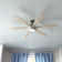58" Rhinebeck 6 - Blade LED Standard Ceiling Fan with Remote Control and Light Kit Included