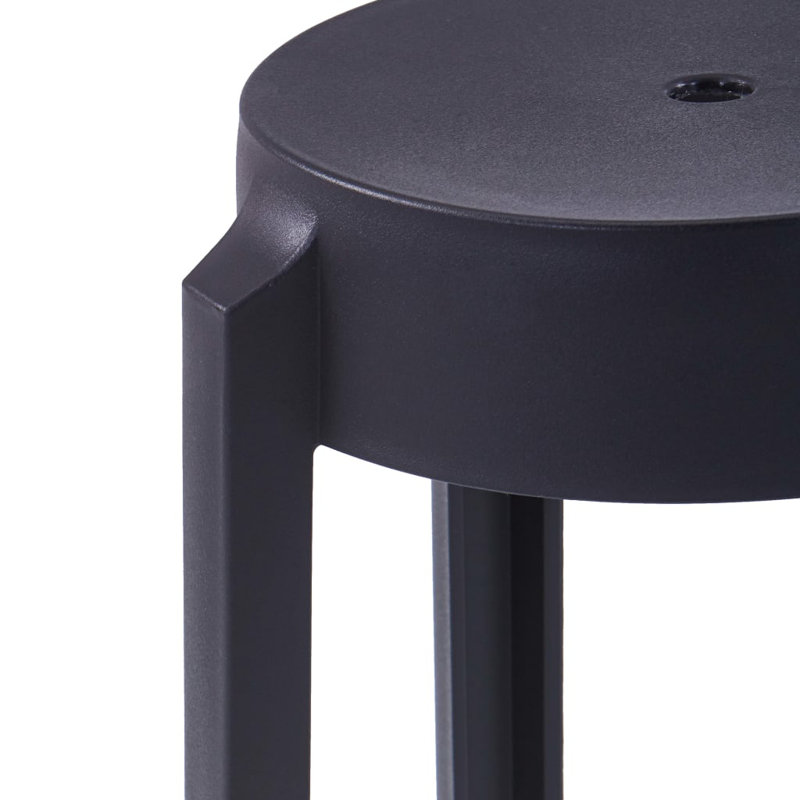 Stackable Outdoor Patio Dining Side Chair with Cushion