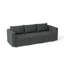 Canapé modulaire rembourré 3 pièces 90 po BOX MODULE STO SOFA-101985522