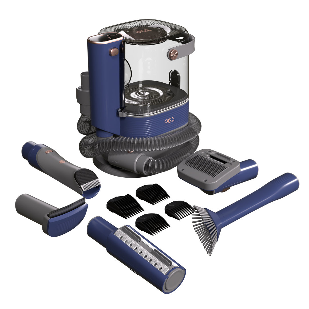 One Premium Pet Vacuum with Dog Grooming Kit, Pet Grooming Vacuum & Dog Clippers & Dog Brush for Shedding One Products