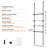 Over the Toilet Storage 4-Tier Bathroom Shelf Rack Space Saver Organizer
