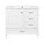 Meuble-lavabo simple 36 po avec plateau en céramique-759519812