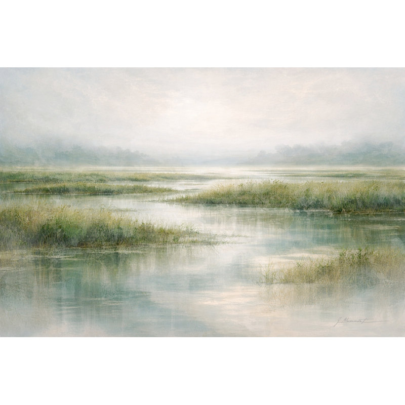 Art mural sur toile Calm Bloom, L 36 po x H 24 po x P 1,5 po