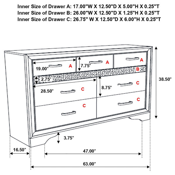 Dimensions du produit