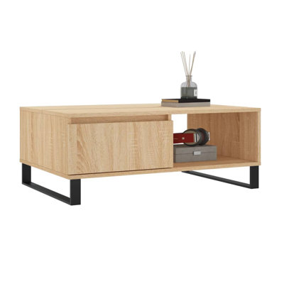Azaryia Sled Coffee Table with Storage