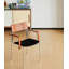 Petit tabouret rétro en bois massif
