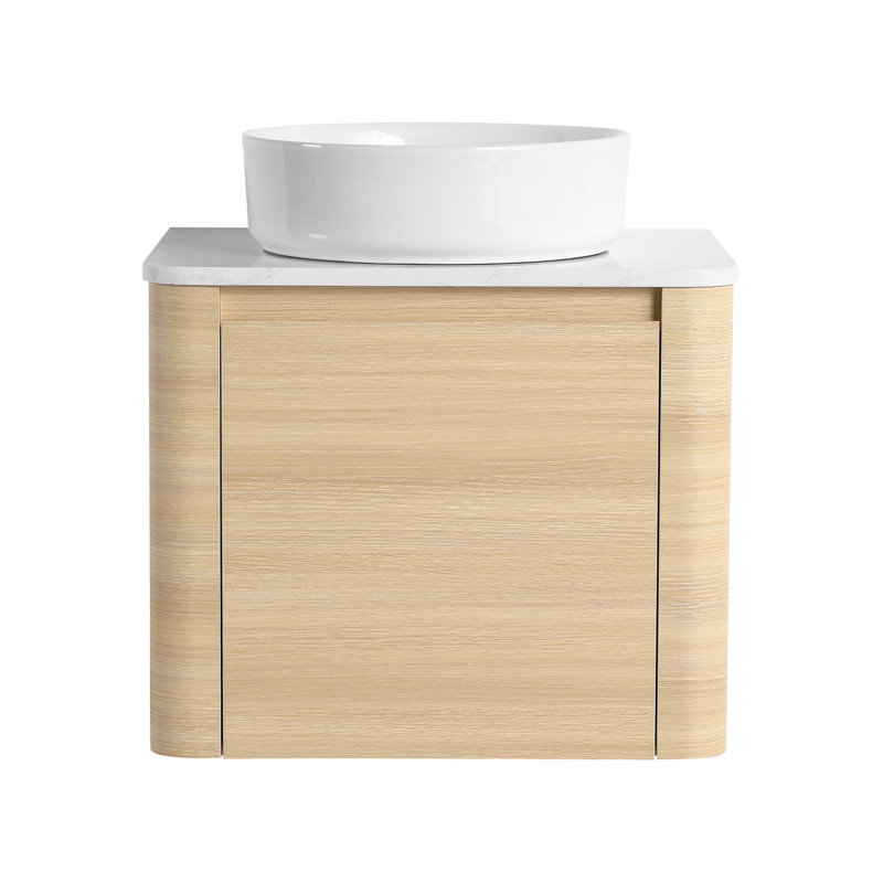 Meuble-lavabo mural de 24 po avec lavabo en céramique