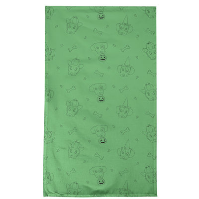 Serviette de thé pour chiens fêtes