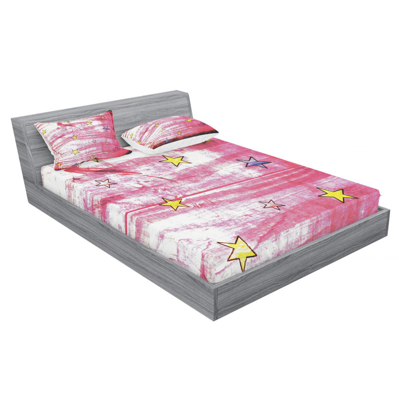 Microfiber Sheet Set, Full Sheet Set with Fitted Sheet