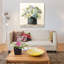 Tulips in Hatbox 1 Piece Wrapped Canvas Wall Art-49993895