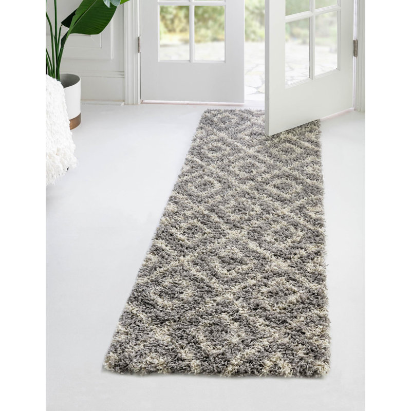 Azbill Geometric Indoor Rug, Runner 2' x 6'