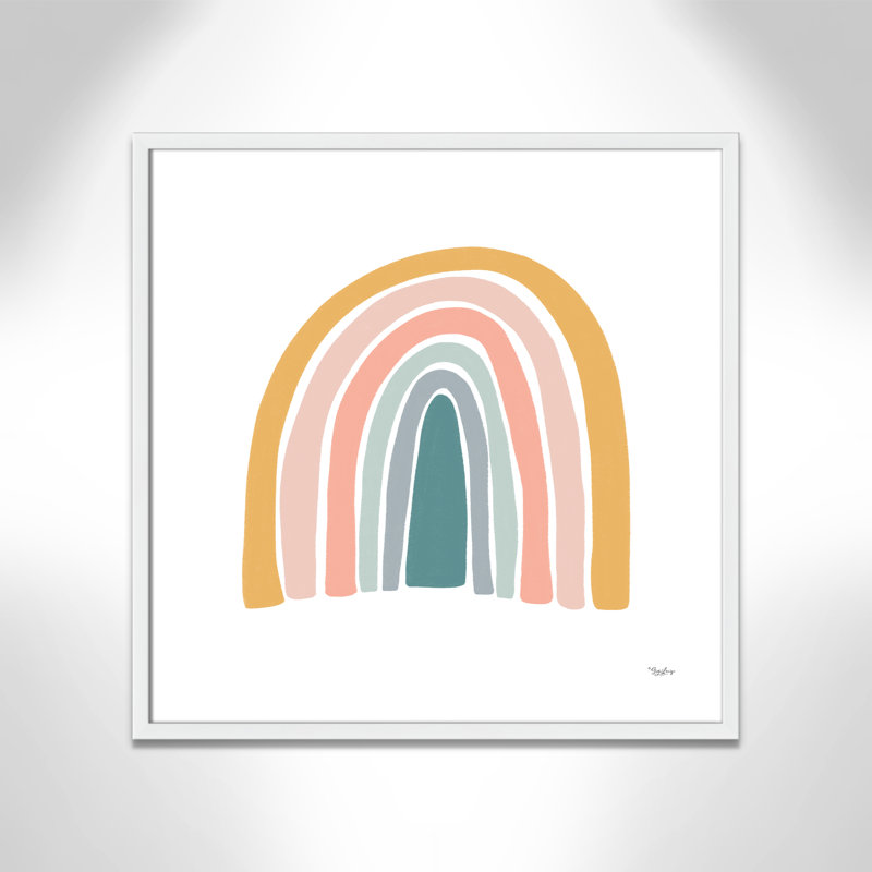 Décoration murale pour enfants, H 27,5 po x l 27,5 po x P 1,19 po, Encadré de boîte blanc