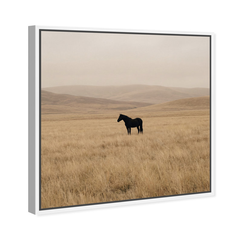 The Middle Print by Oliver Gal, 21" H x 21" W, White Floater Frame