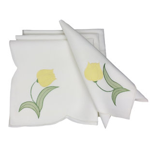 Spring Tulip Polyester (Set of 4)