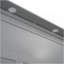 Lit escamotable double pleine grandeur avec tablettes, tiroirs et lumières DEL, gris-105488789-105488786