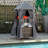 Outsunny Outdoor Towel Valet Caddy