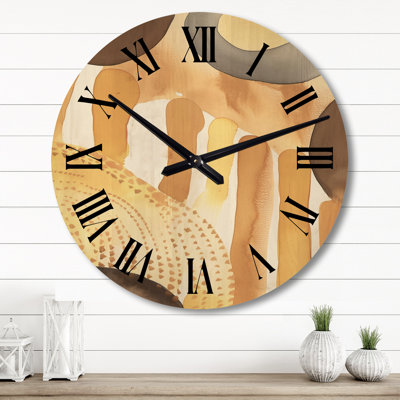 Solid Wood Wall Clock