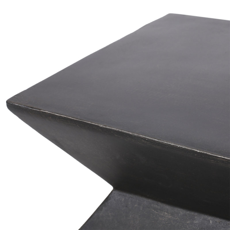 Outdoor LightWeight Concrete Side Table