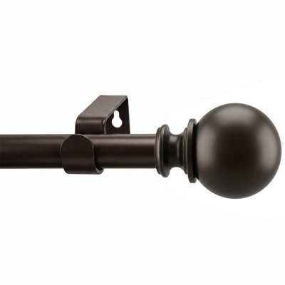 Domynique Adjustable Single Curtain Rod