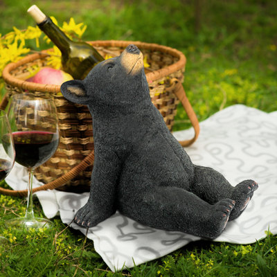 Bear Cubs Animals Weather Resistant UV Resistant Polyresin Garden Statue