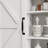 Farmhouse Bathroom Wall Cabinet, Medicine Cabinet With Sliding Barn Door And Adjustable Shelf, Over The Toilet Cabinet, White