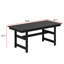 Table de salle à manger rectangulaire pour l'extérieur, l 70,9 po x P 32,7 po-687190797