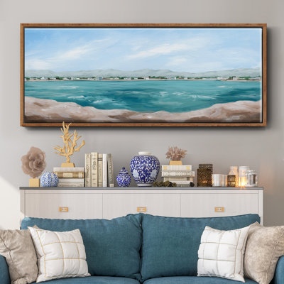 Turquoise Isle III - toile encadrée