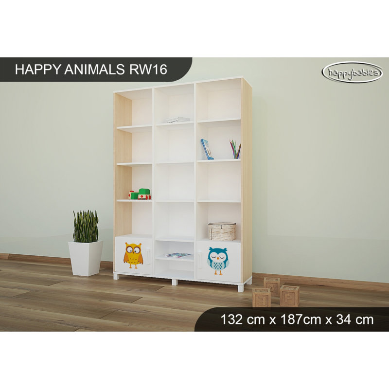 187cm H X 132cm W Kids Bookcase, Light Pear